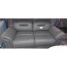 Scs Fortuna Grey Two-Seater